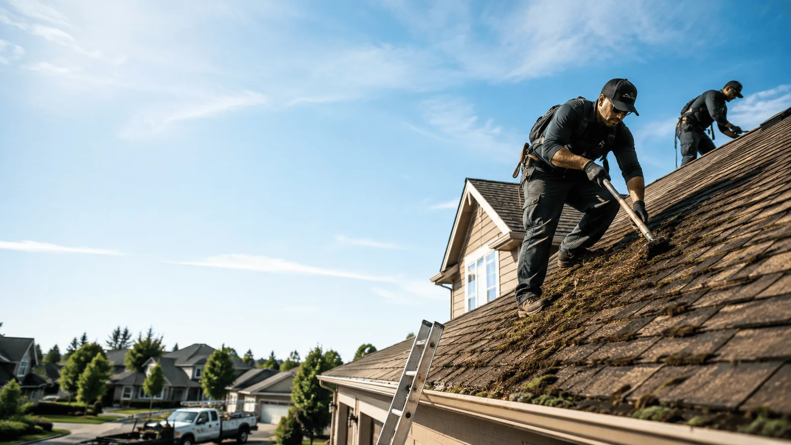 Roof Moss Removal in Smoaks, SC near me